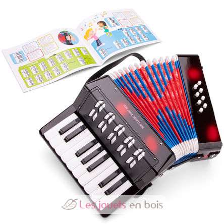 Accordéon noir - New Classic Toys