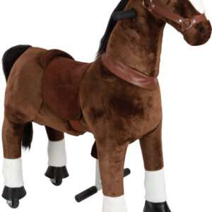 Cheval à  monter sur roulettes