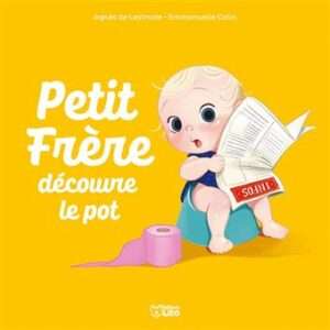 Petit frère découvre le pot