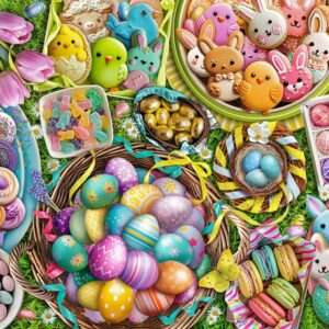 Puzzle 1000pcs Bluzbird- Friandises de Pâques