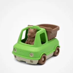 Camion-train de petit ours brun