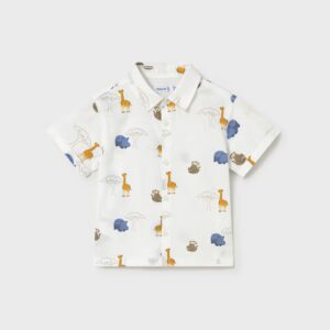 chemisette motif jungle