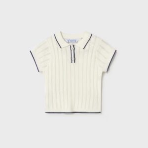 Polo fille tricot chic