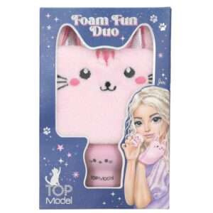 Kit gant de toilette et éponge TopModel