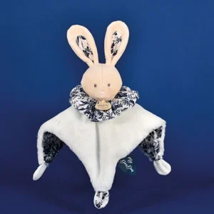 Doudou lapin marine boulle 3 en 1