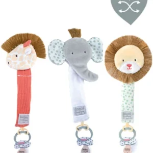 Attache tétine savane