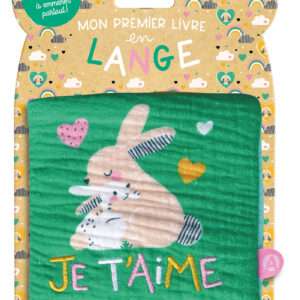 Livre en tissus - Je t'aime