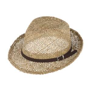 Chapeau Trilby Linz Paille Naturelle