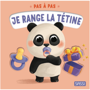 Board Book pas à pas - Je range la tétine