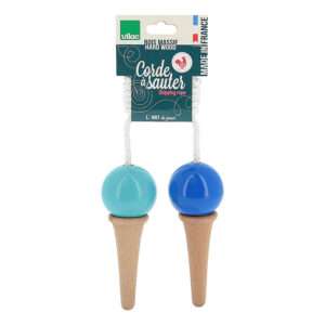 corde à sauter glace bleu