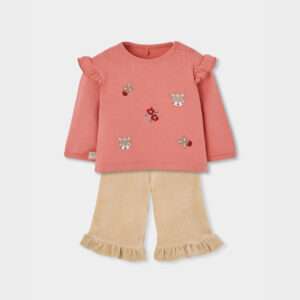 Ensemble à froufrous thème Biche