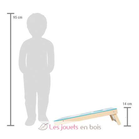 Jeu de Cornhole et de Sling Puck en bois - Small foot – Image 2