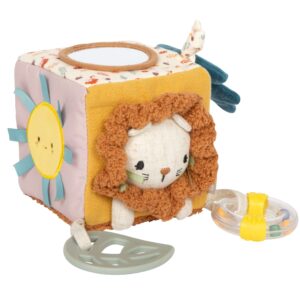 Cube de jeu en tissus "Little lion"
