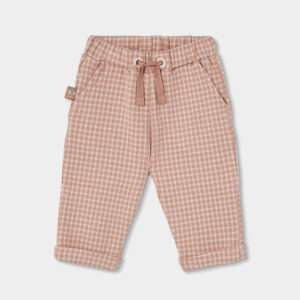 Pantalon vichy thème Chouette