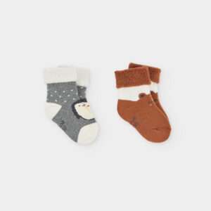 Chaussettes pingouins et ours bébé