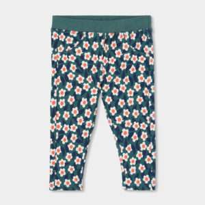Pantalon motifs fleurs