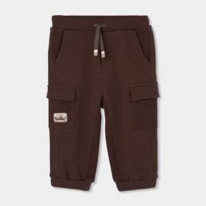 Jogging cargo marron