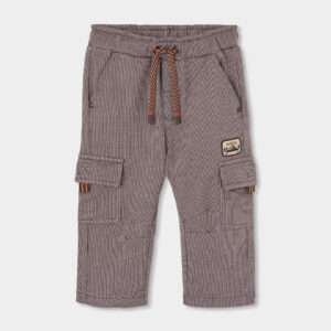 Pantalon cargo effet habillé