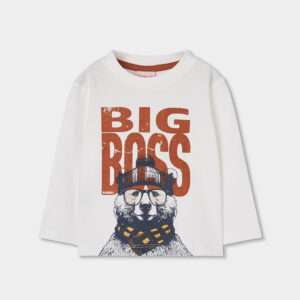 T-shirt à manches longues "Big boss"