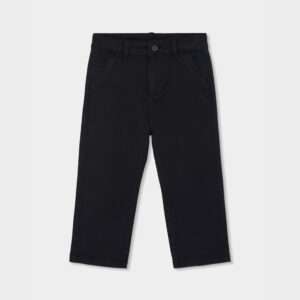 Pantalon en toile stretch noir