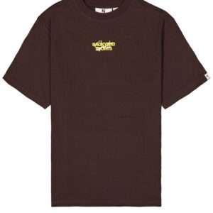 T-shirt manches courtes marron