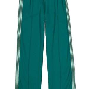 Pantalon vert à bandes blanches sur les côtés