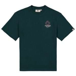 T-shirt manches courtes vert foncé