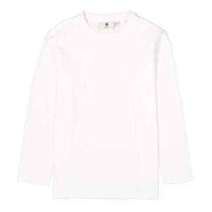 T-shirt manches longues blanc uni