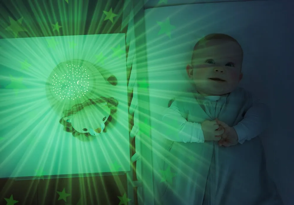 Leo le lion – Projecteur d’étoiles musical et peluche apaisante – Image 2