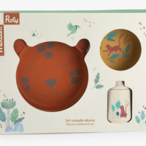 set vaisselle silicone la forêt Mawa