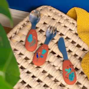 set couverts silicone la forêt Mawa