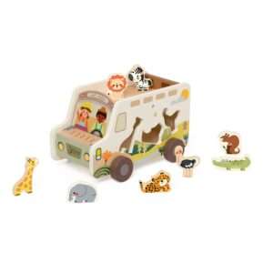 Camion de jeu d'encastrement Safari Classic World
