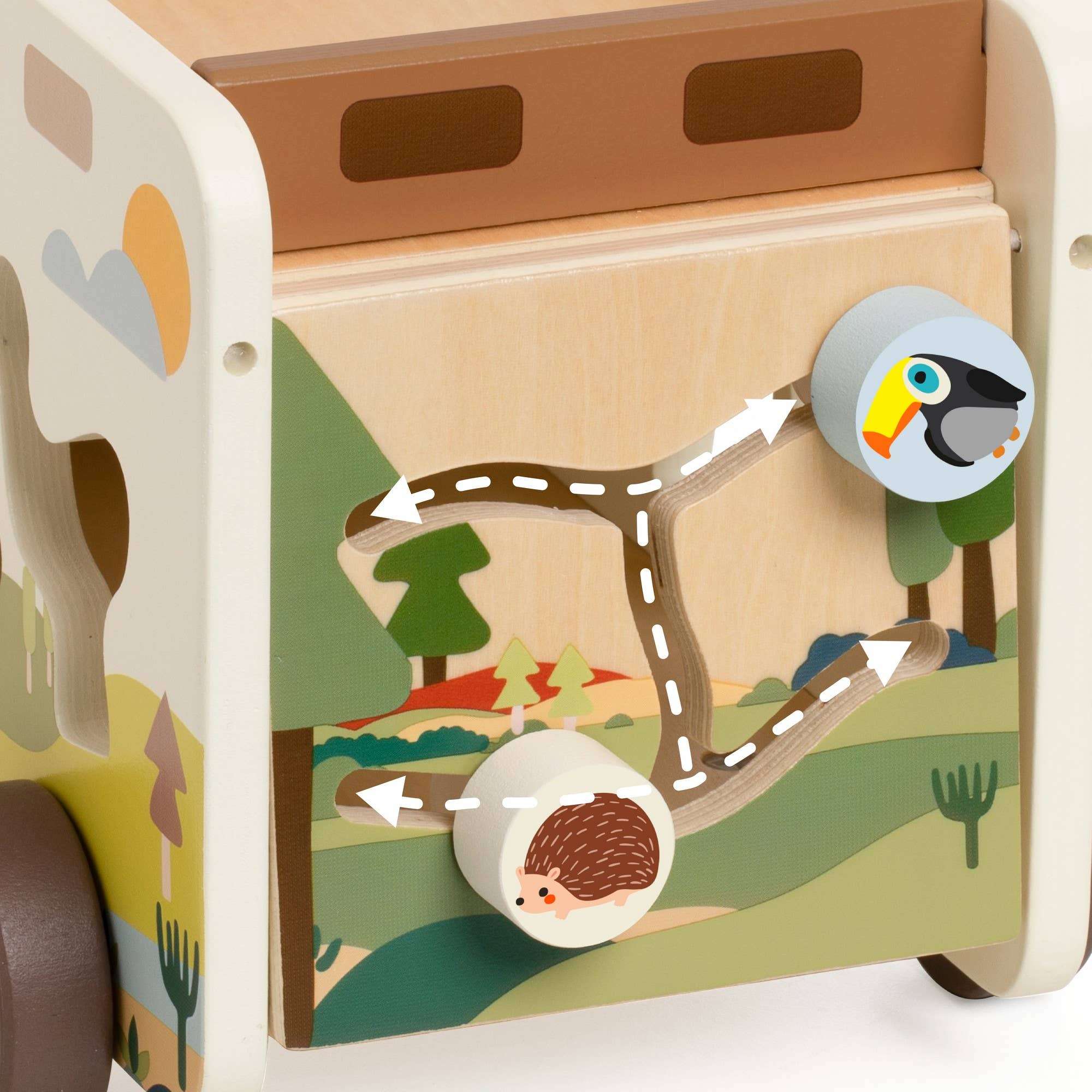 Camion de jeu d'encastrement Safari Classic World – Image 2