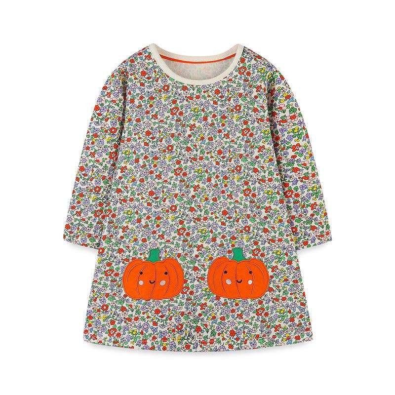 Robe princesse avec citrouille