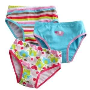 Lot de 3 culottes bikini Love Elephant