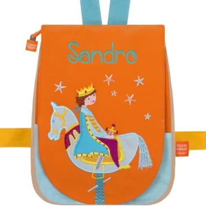 Sac à dos enfant - prince et cheval de bois