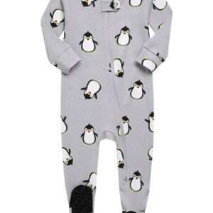 Pyjama avec pieds pour bébés et enfants Bébé Penguin