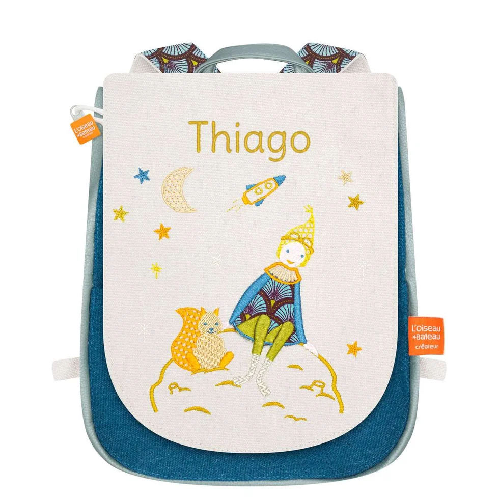 Sac à dos à personnalisé enfant - le garçon et l'écureuil – Image 2