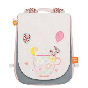 Sac à dos à personnalisé enfant - La Fille à la tasse