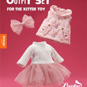 Ensemble de vêtements Lucky Kitty : Rêves poudrés