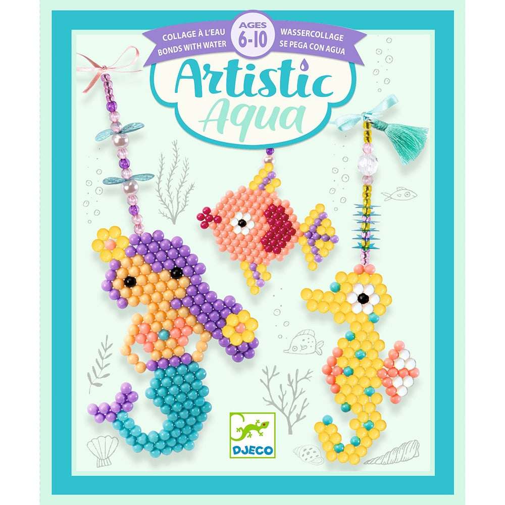 Perle à eau Coffret DIY - Artistic Aqua - Marin - Djeco