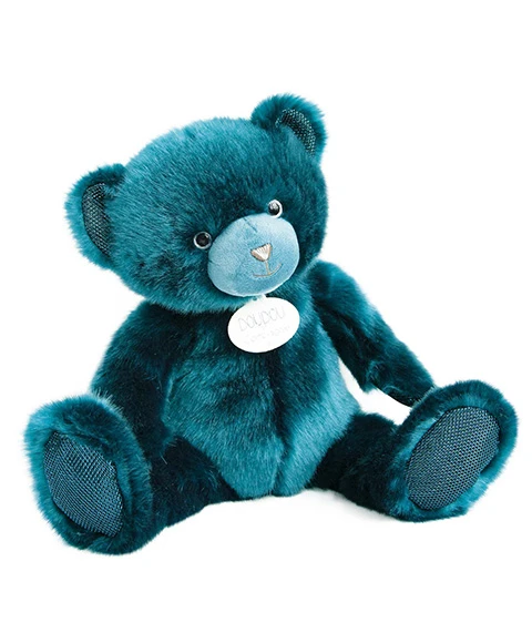 Ours en peluche bleu paon - Collection - 37 cm – Image 2