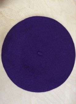 Béret violet