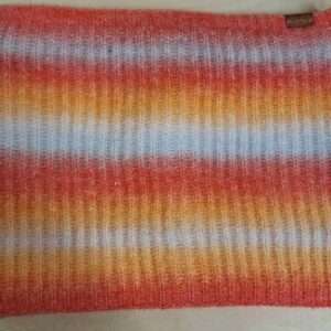 Cache cou multicolors orange
