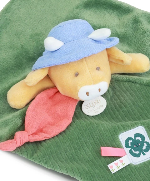 Doudou vache - Doudou plat Aneth - 27 cm – Image 5