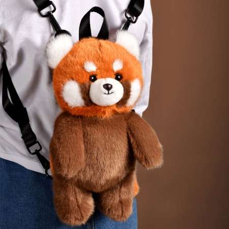 Sac a dos enfant Panda roux - 28 cm - Podcoll