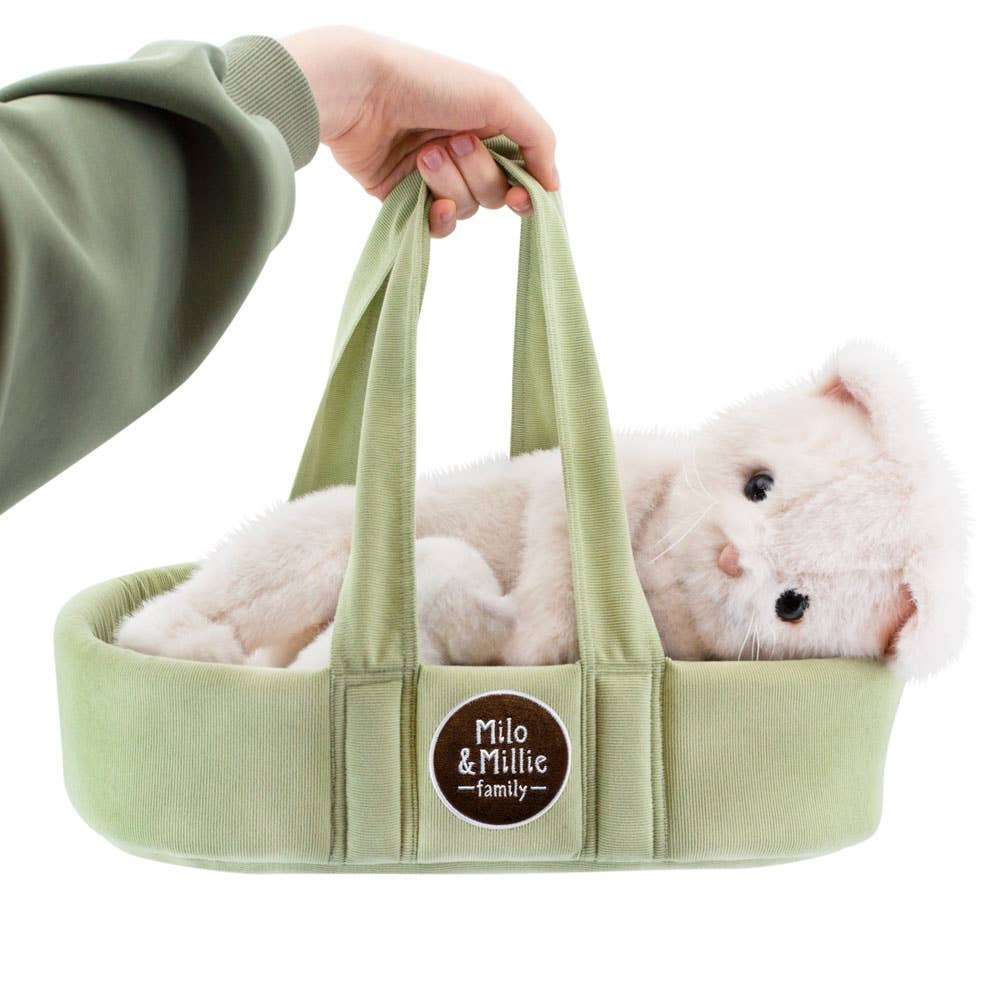 Peluche de Milo & Millie, Millie Blanc (40 cm) - 0+ – Image 4