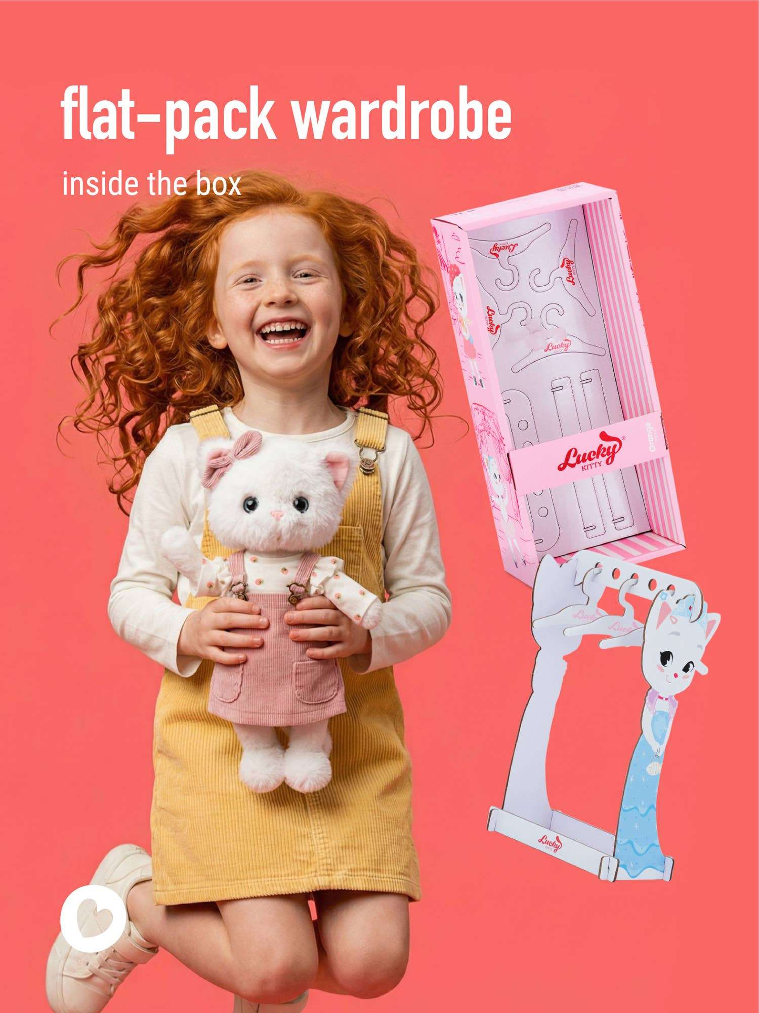 Peluche, Lucky Kitty, Lucky Sophie : Mélodie du printemps 38 cm – Image 2