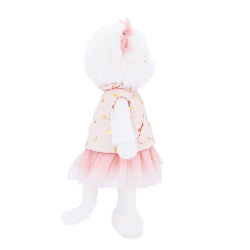 Peluche Lucky Kitty veste a pois – Image 7