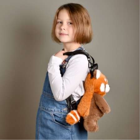 Sac a dos enfant Panda roux - 28 cm - Podcoll – Image 3